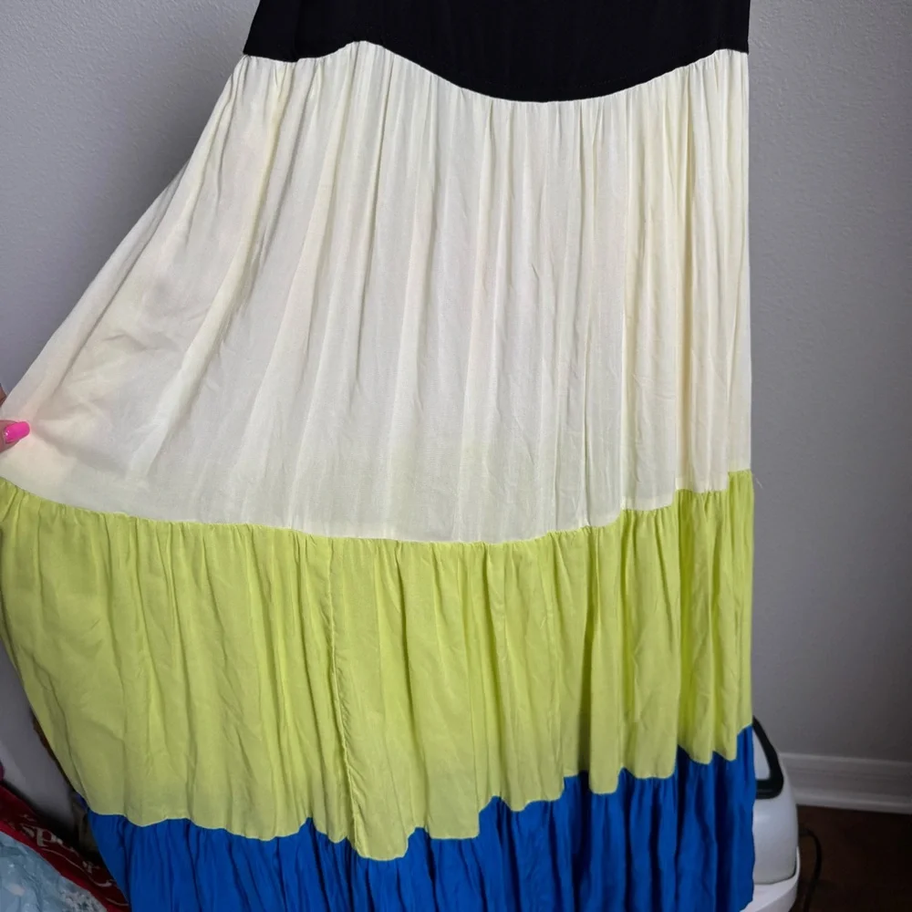 NWT Kate Spade New York Bow Solids Tiered Midi Dress Sz S - Picture 6 of 9